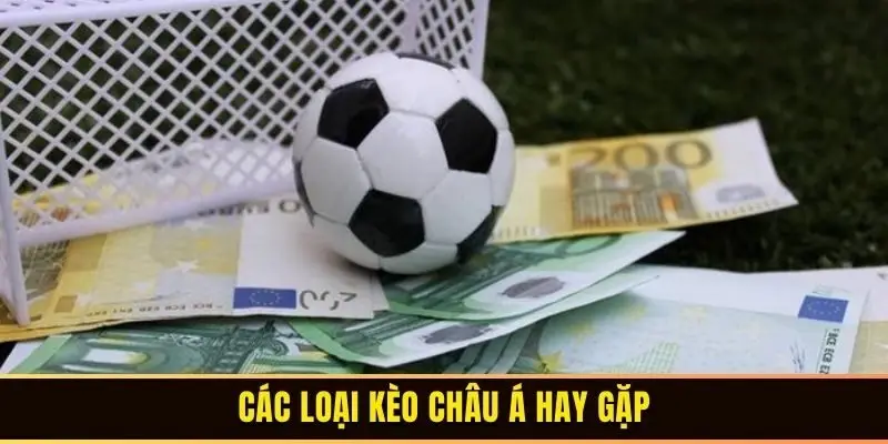 Các loại kèo châu Á hay gặp
